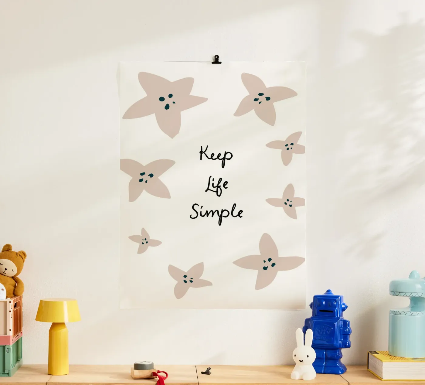 Keep Life Simple poster van treechild
