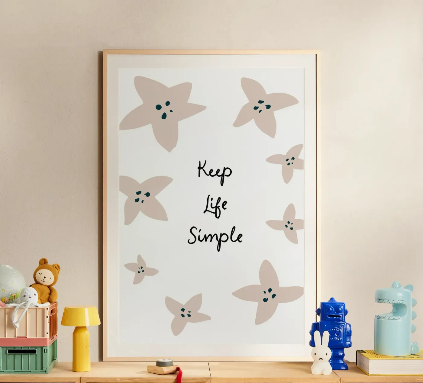 Keep Life Simple poster van treechild