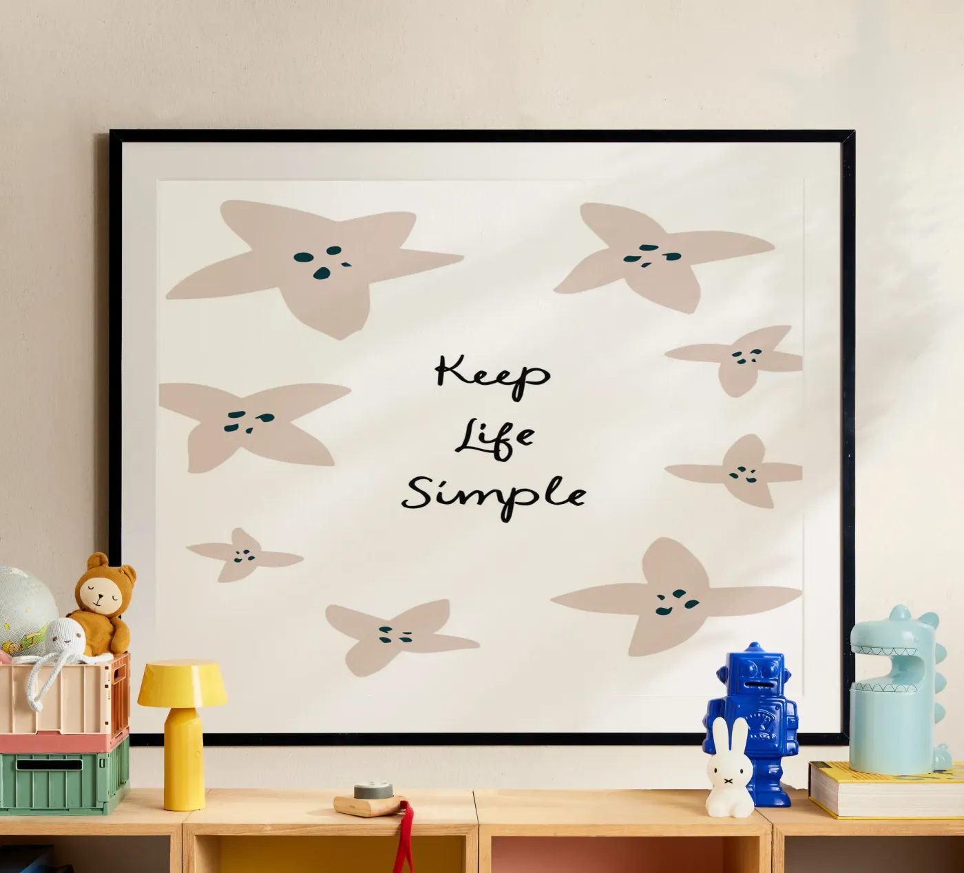 Keep Life Simple poster van treechild