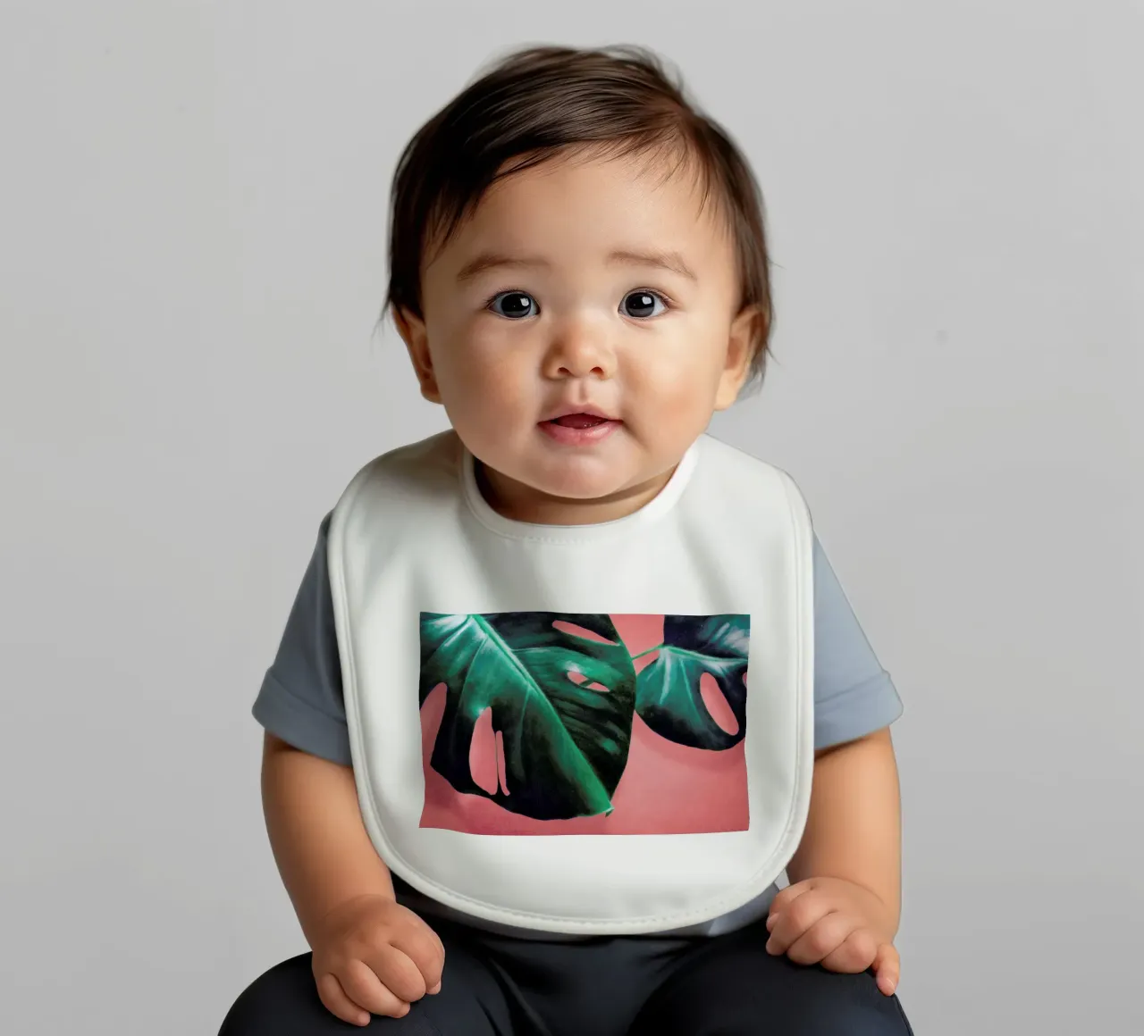 MONSTERA #2 bavaglino da STUDIO LEEMO