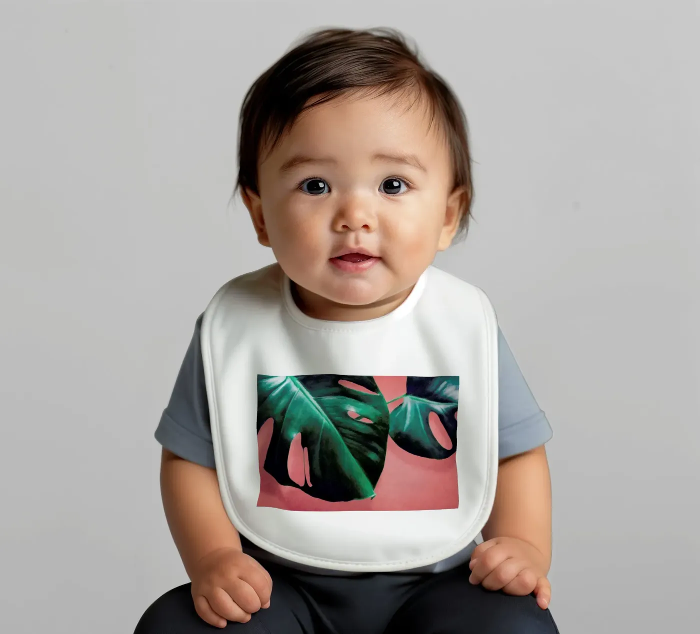 MONSTERA #2 bavaglino da STUDIO LEEMO