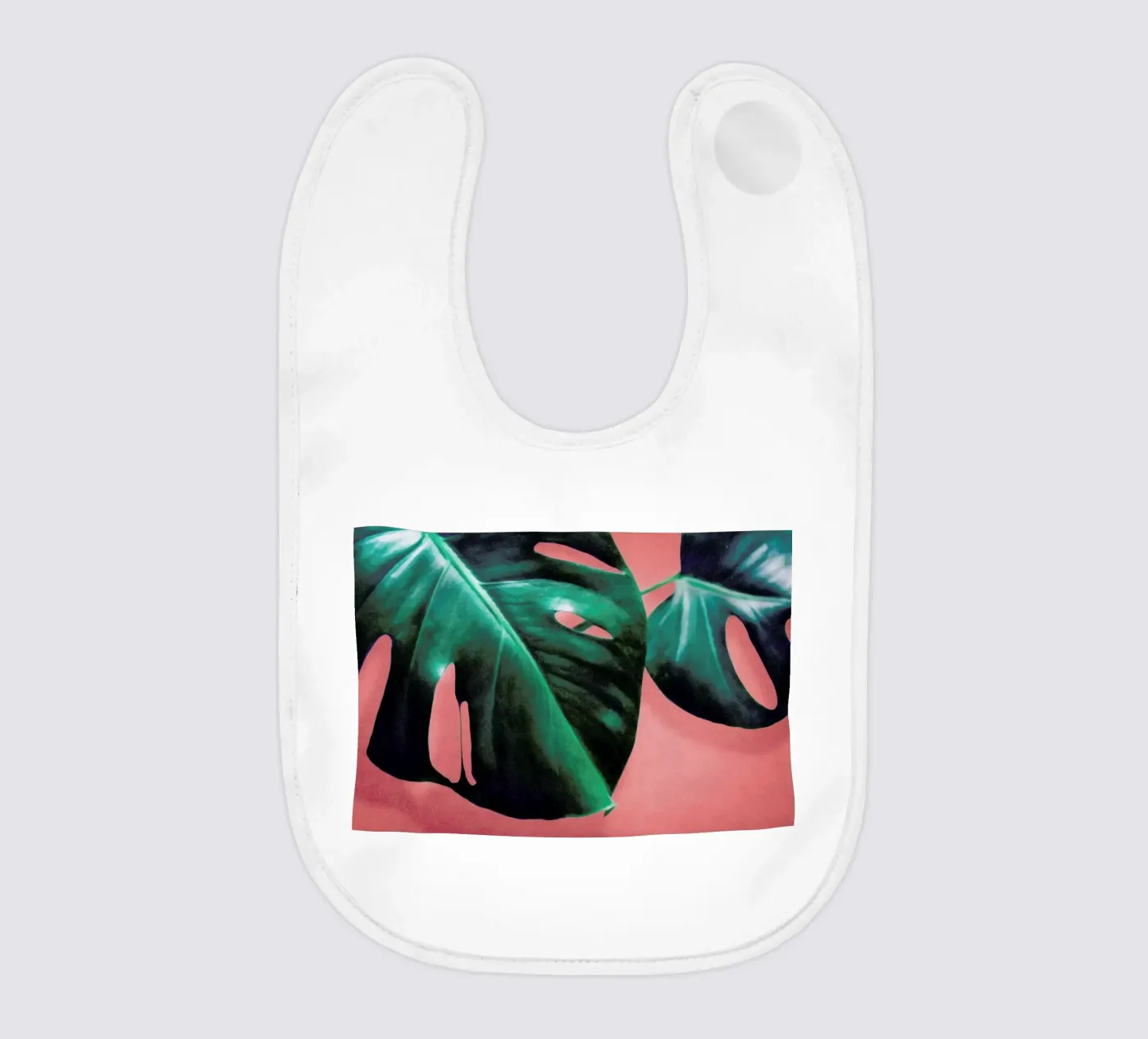 MONSTERA #2 Babylätzchen von STUDIO LEEMO