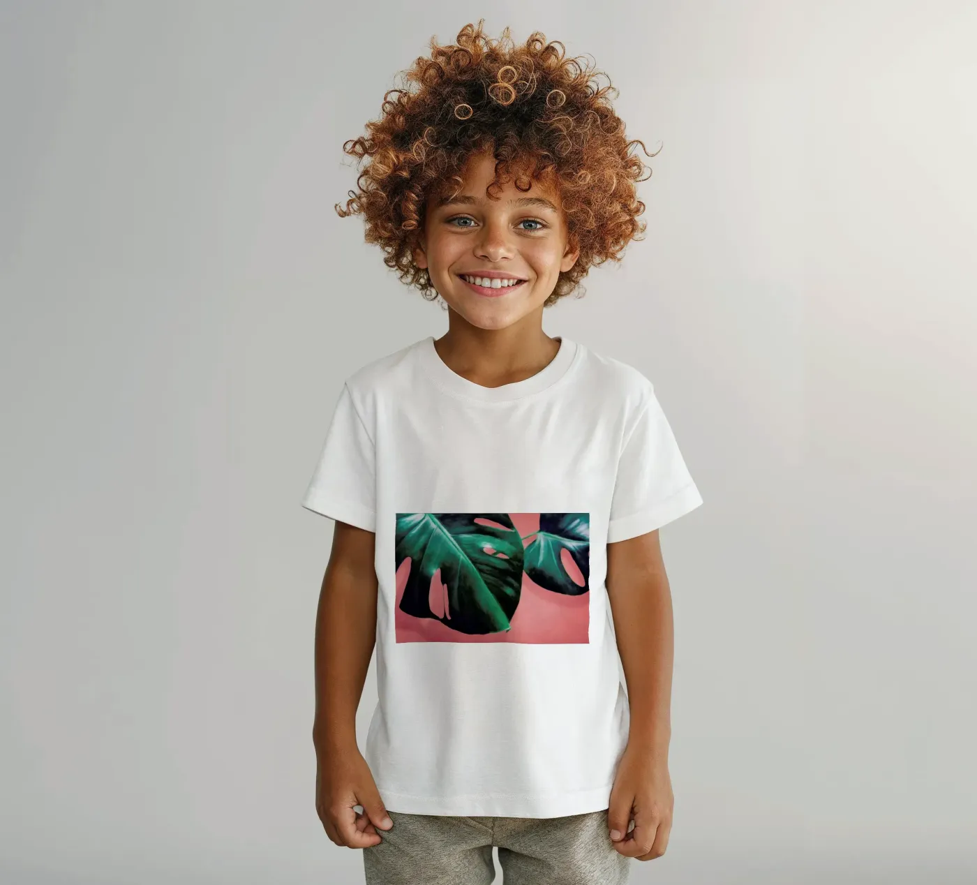 MONSTERA #2 t-shirt bambini da STUDIO LEEMO