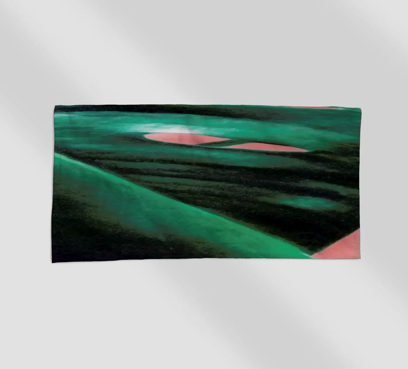 MONSTERA #2 beach towel by STUDIO LEEMO