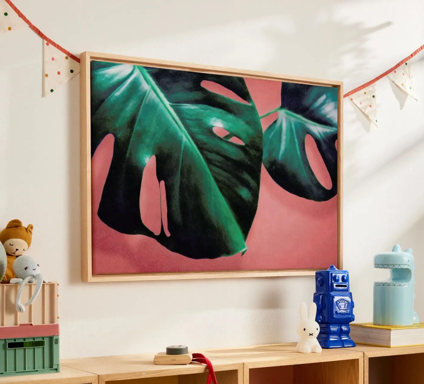 MONSTERA #2 tela da STUDIO LEEMO