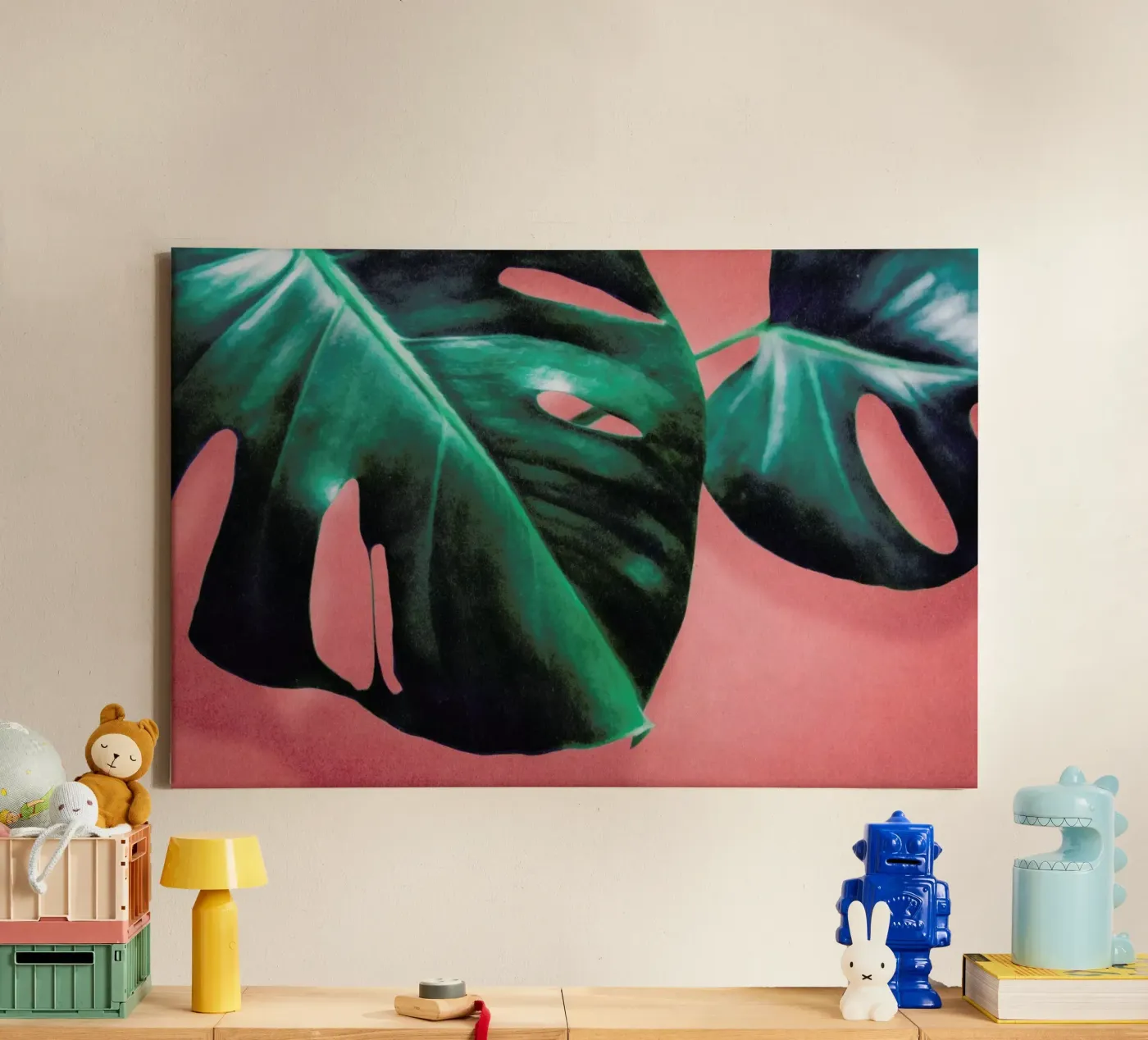 MONSTERA #2 tela da STUDIO LEEMO