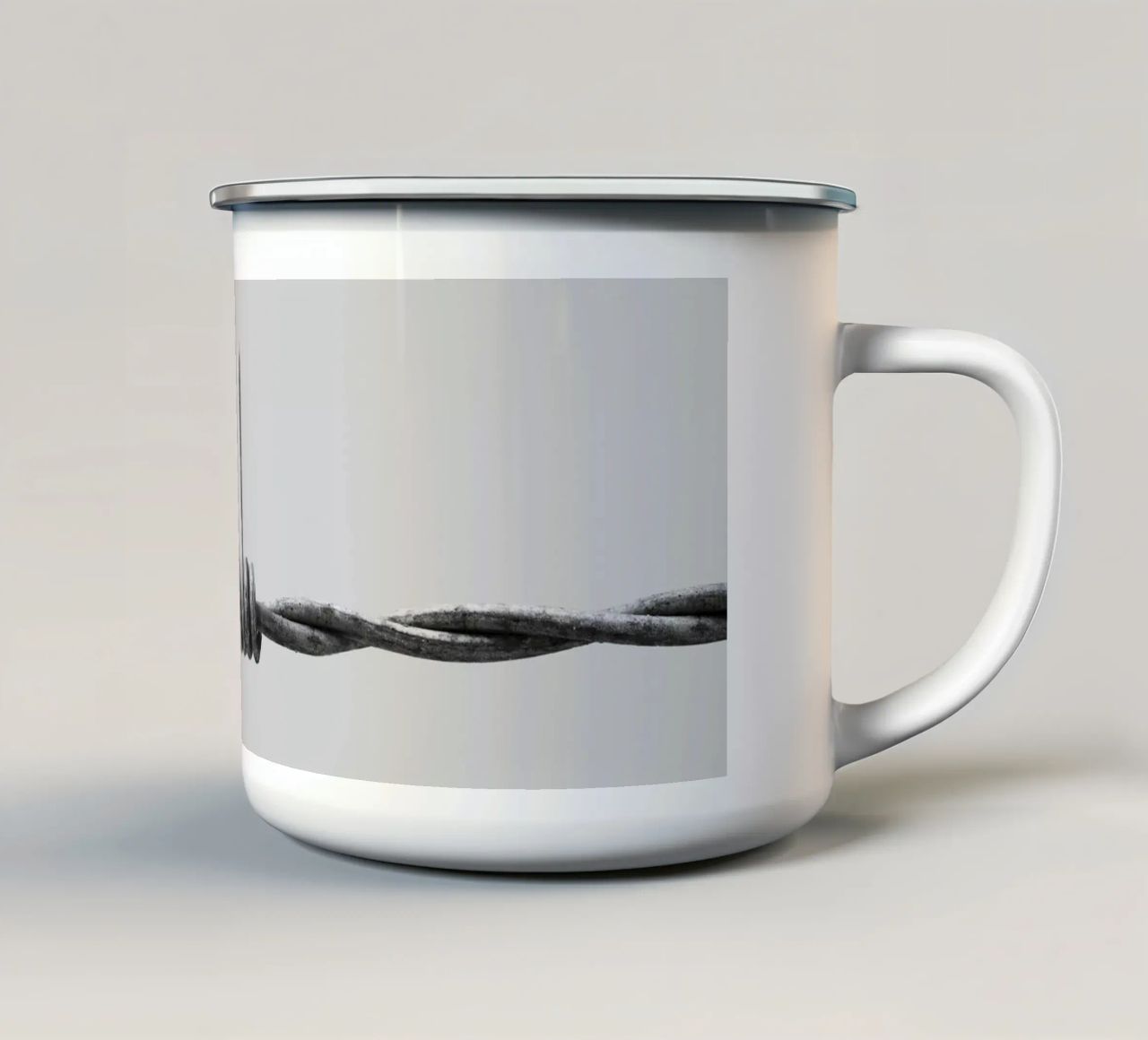 Recinto del cazzo tazza in smalto da 360brain