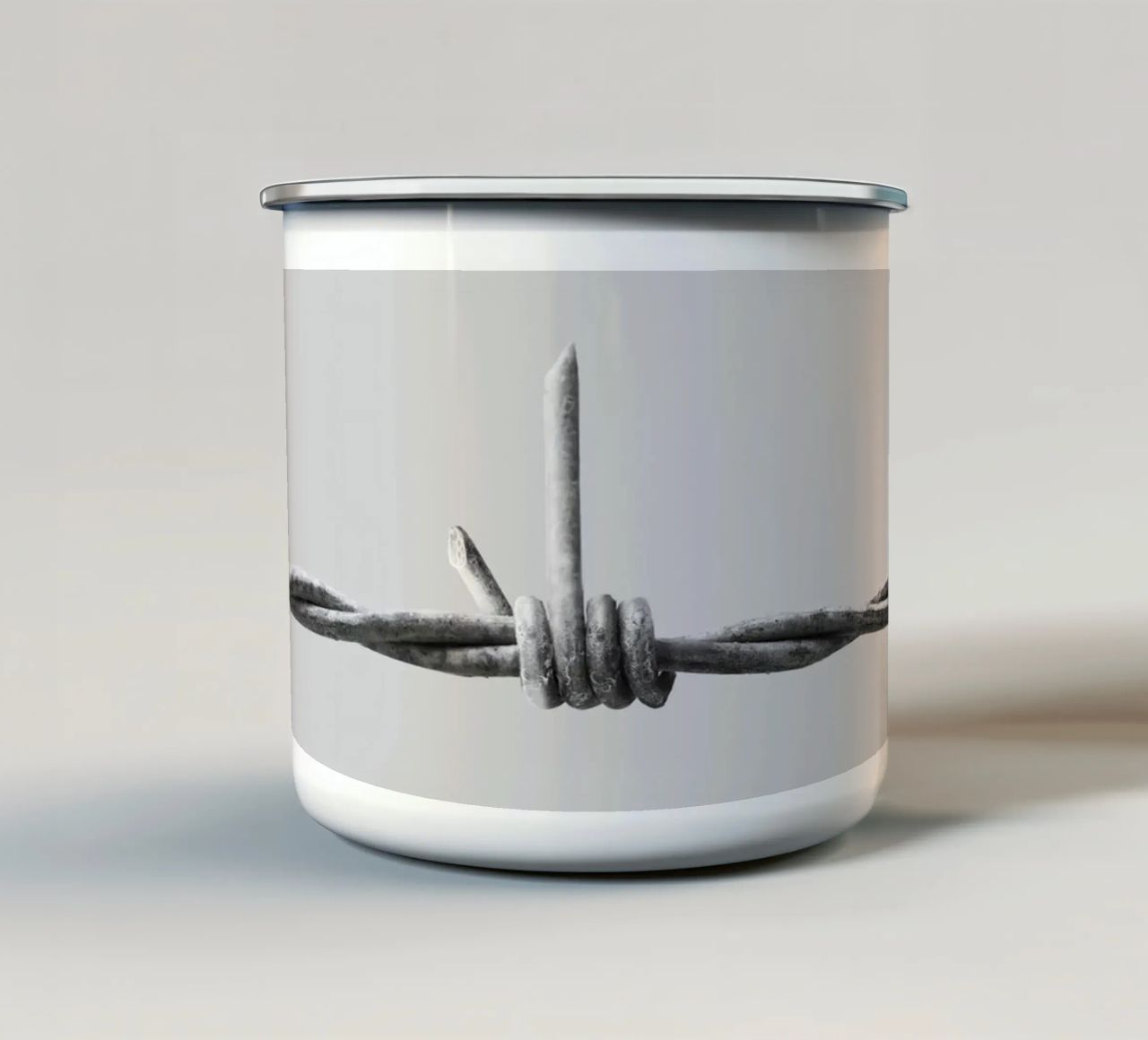 Recinto del cazzo tazza in smalto da 360brain