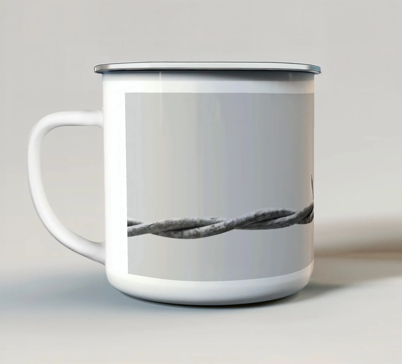 Recinto del cazzo tazza in smalto da 360brain