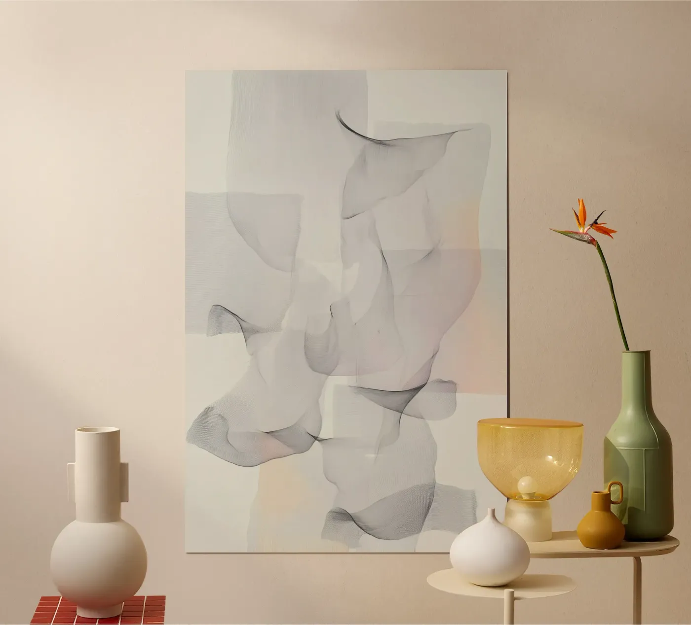 Glaswind poster van Bold Type Co.