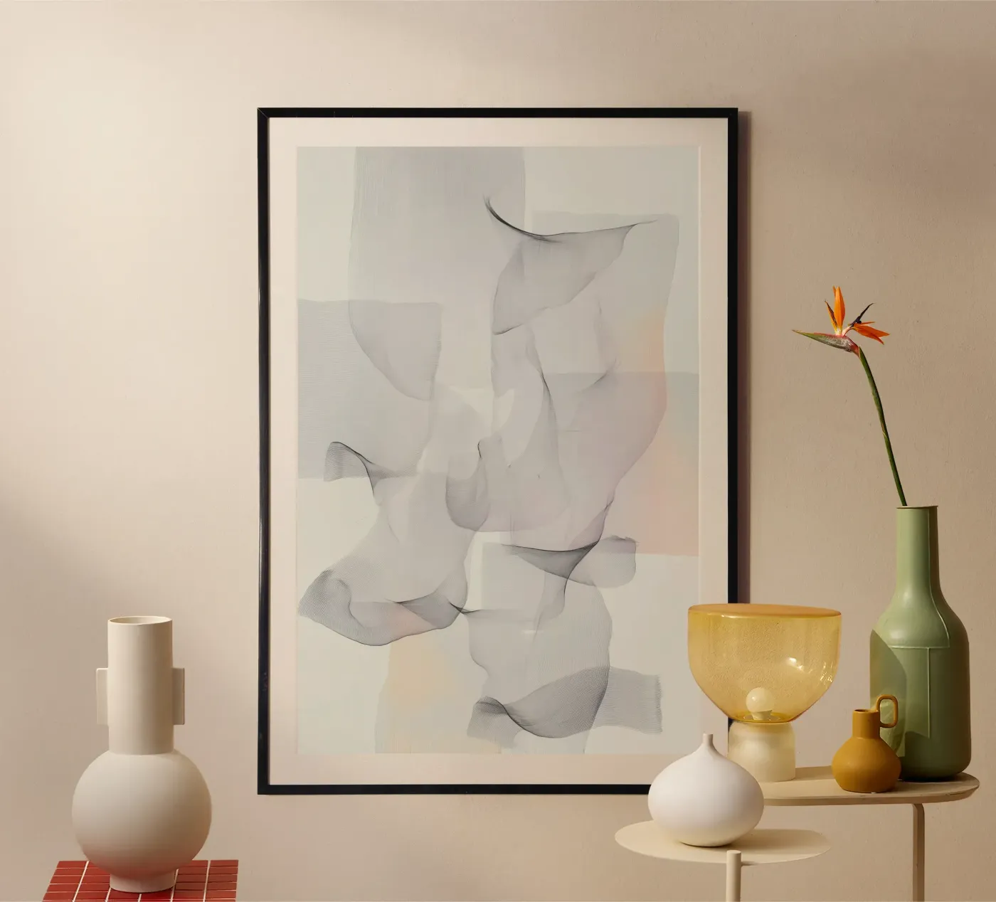 Glaswind poster van Bold Type Co.