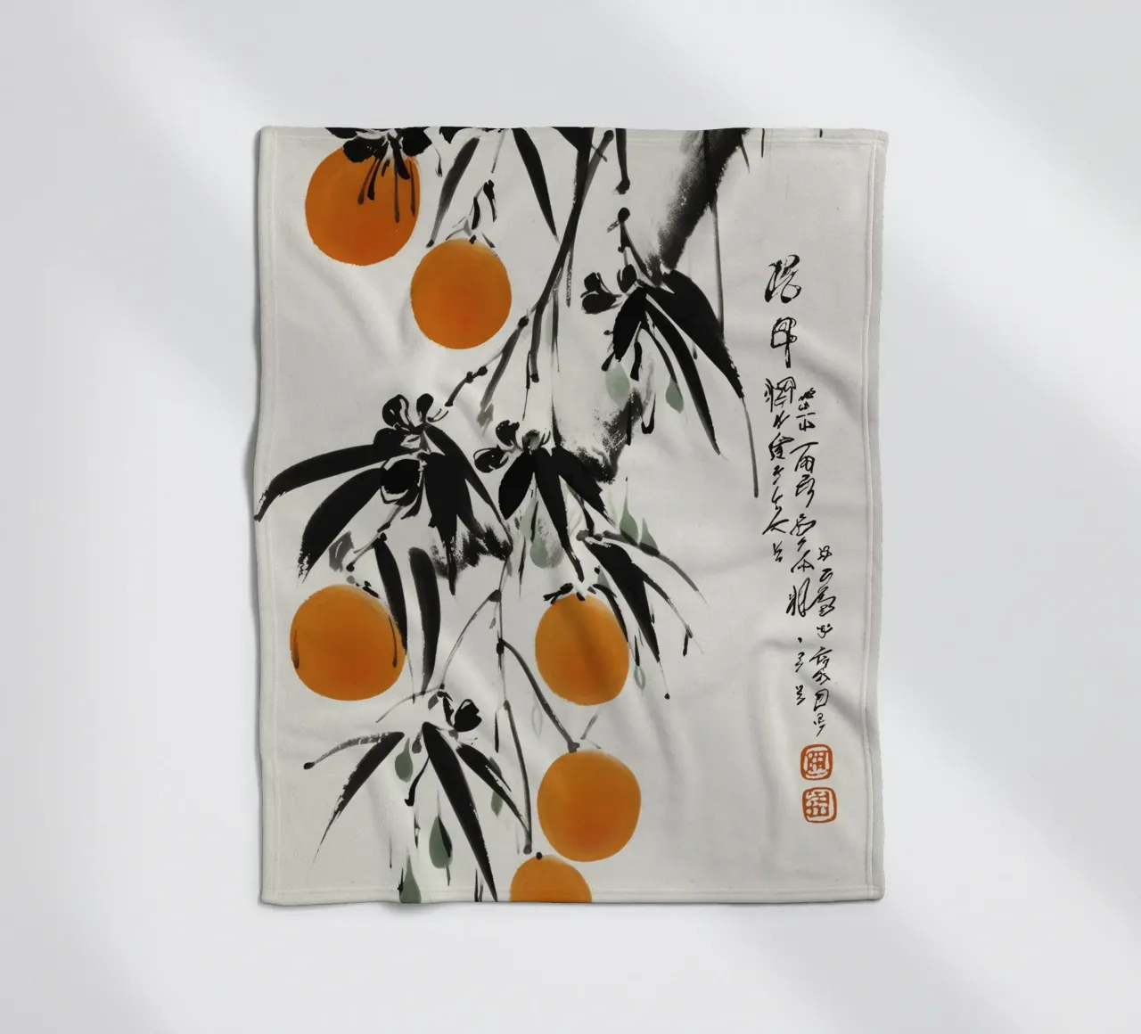 Japanese Oranges coperta in pile da treechild