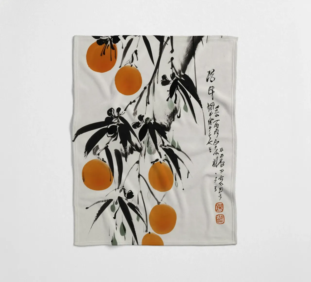 Japanese Oranges coperta in pile da treechild