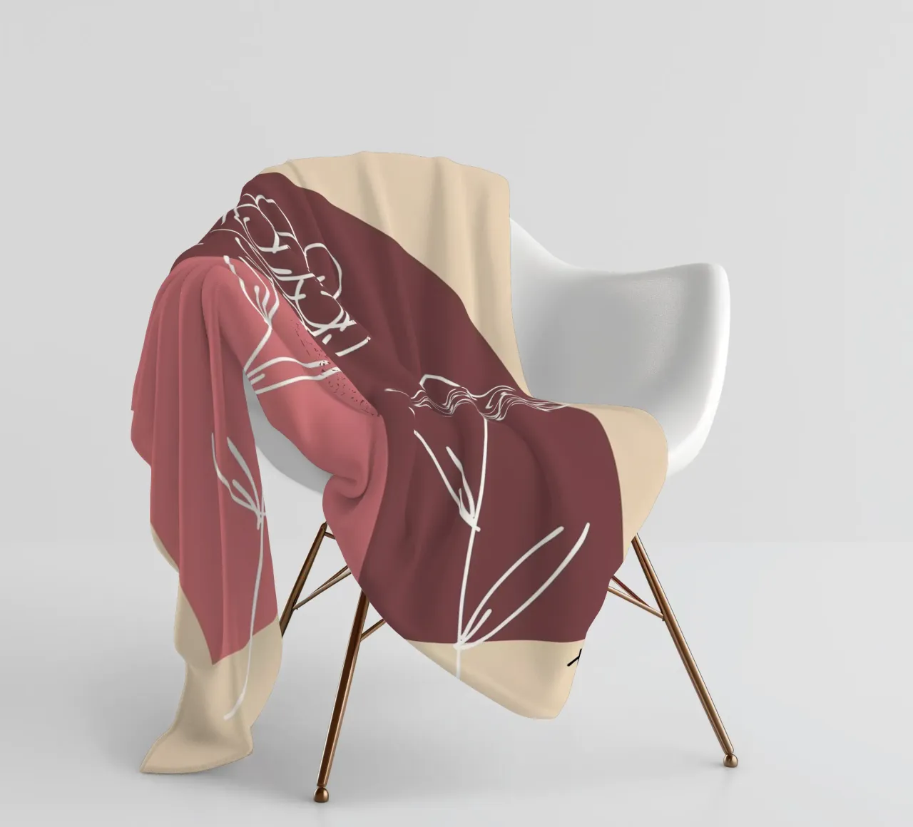 boho 2 coperta in pile da Rezh creations
