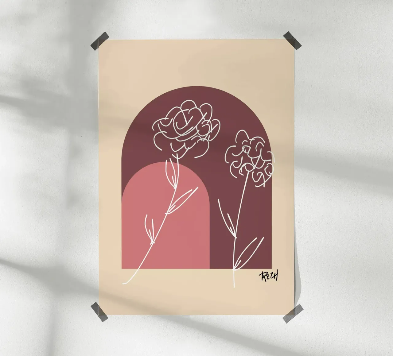 boho 2 carta hahnemühle da Rezh creations