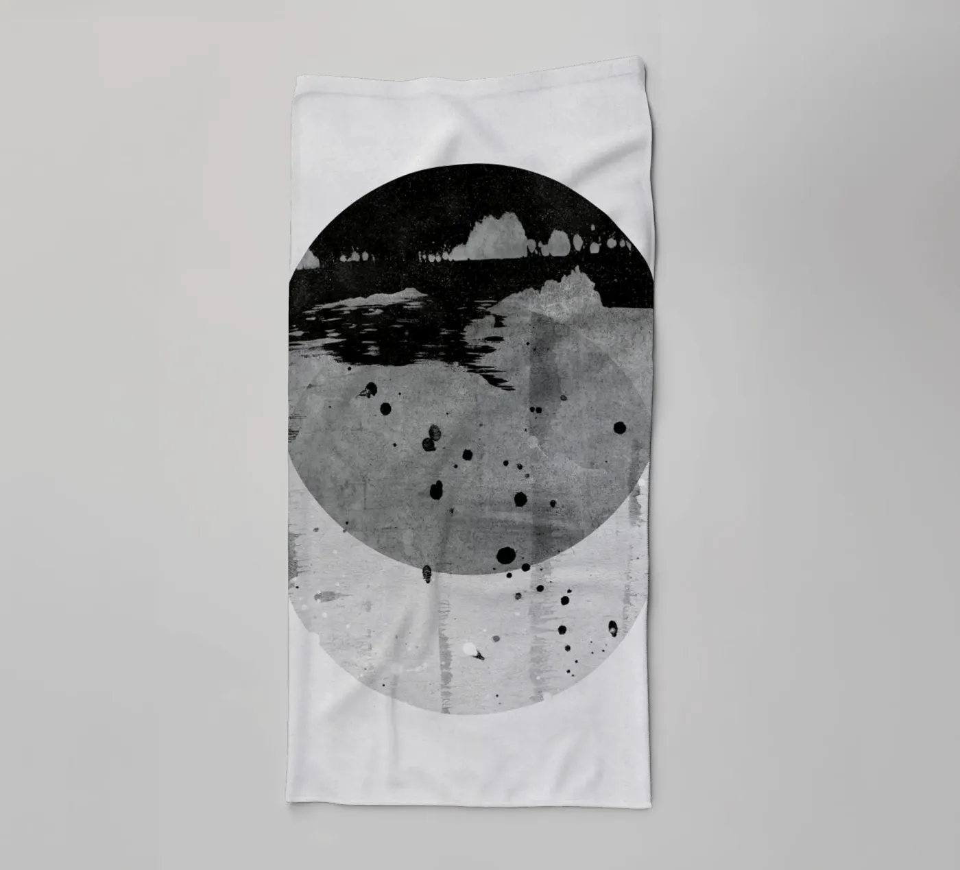 GEOMETRY 3 badhanddoek van STUDIO LEEMO