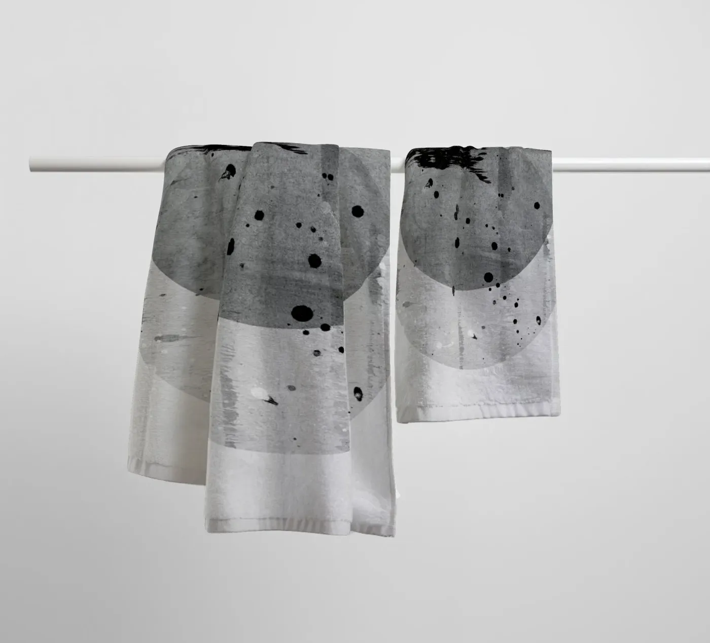 GEOMETRY 3 badhanddoek van STUDIO LEEMO