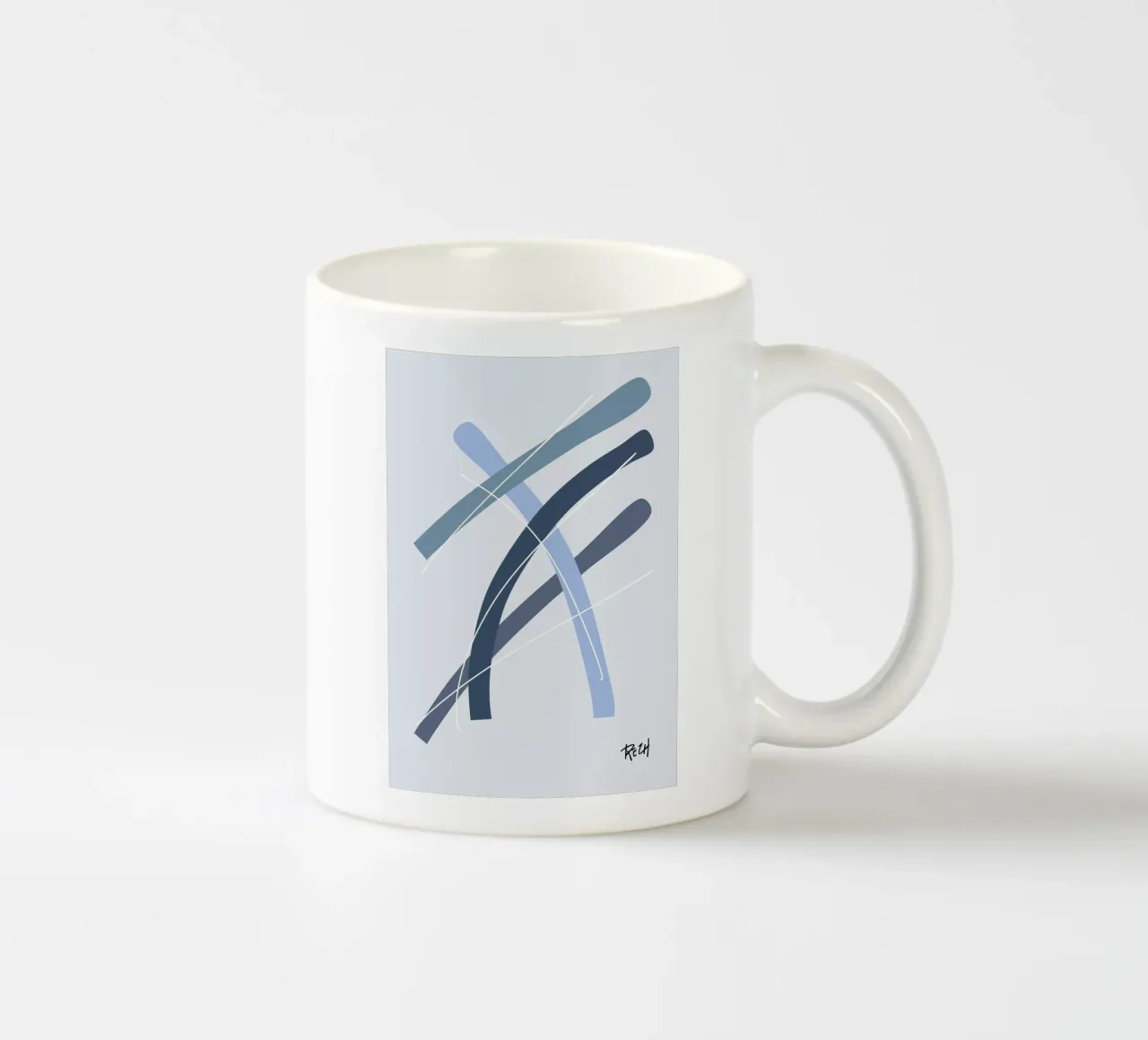 boho 4 Keramik Tasse von Rezh creations