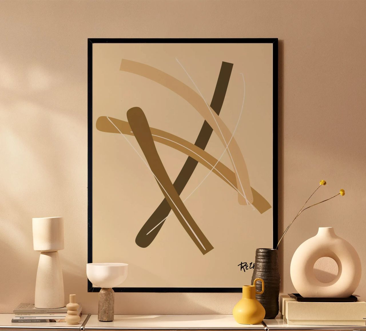 boho 6 poster by Rezh creations
