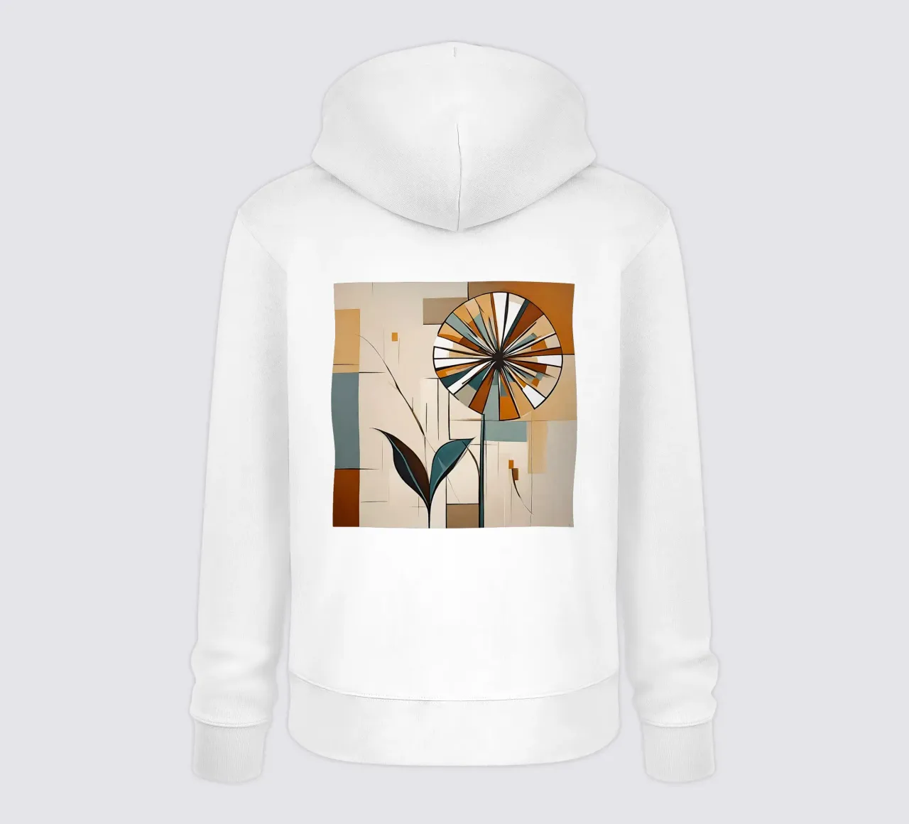 Flower power 1 felpa con cappuccio da Rezh creations