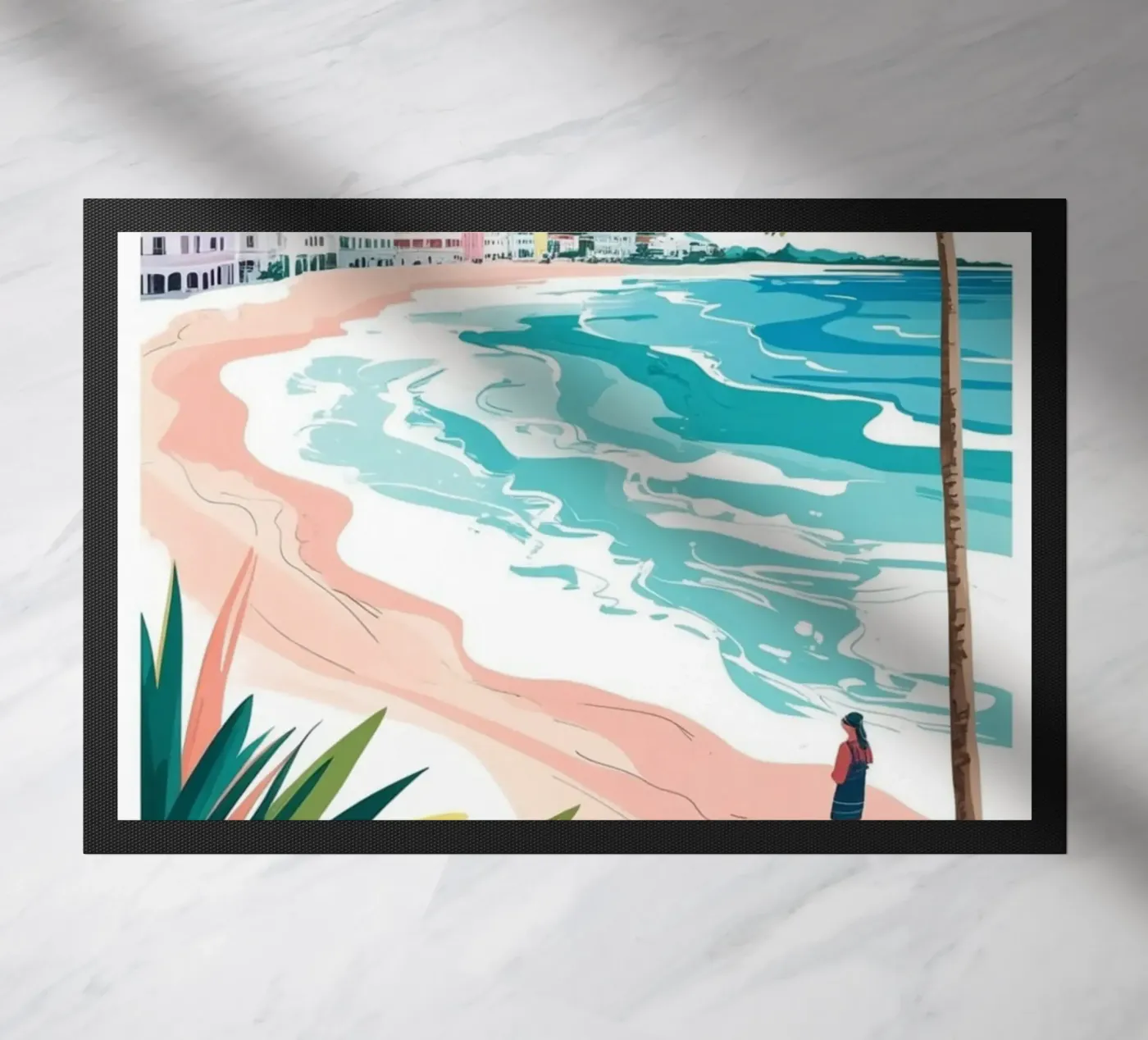 CARIBBEAN doormat by Ellona World