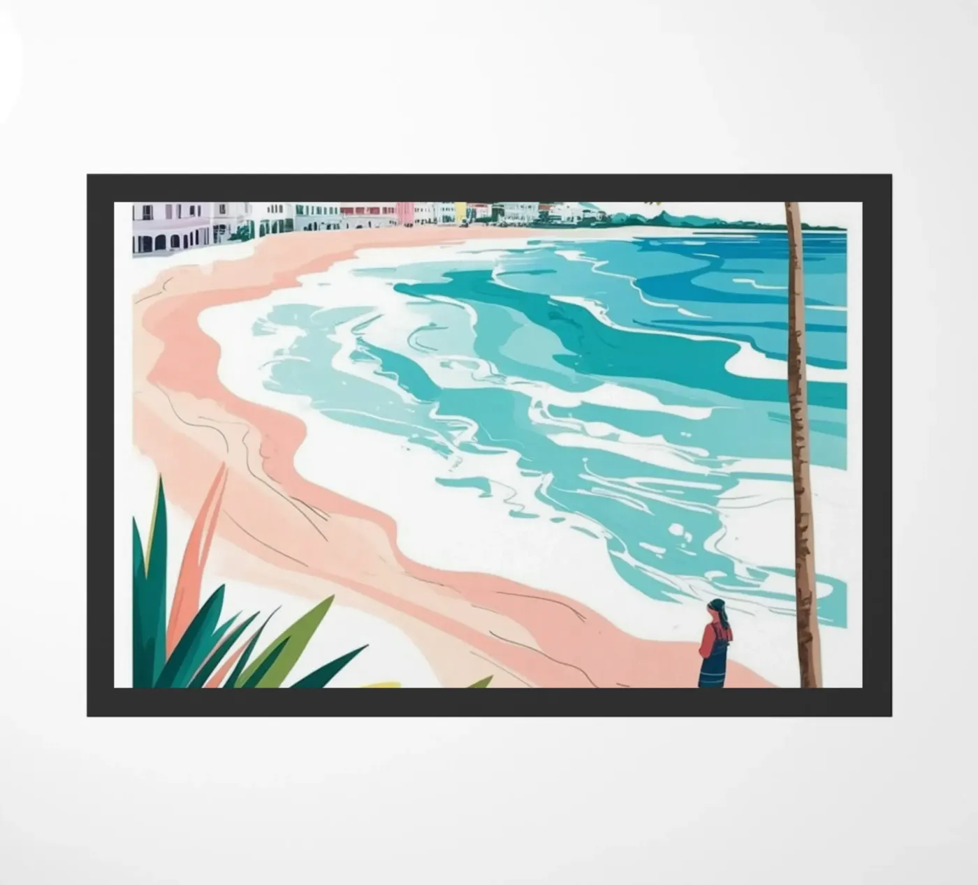 CARIBBEAN doormat by Ellona World
