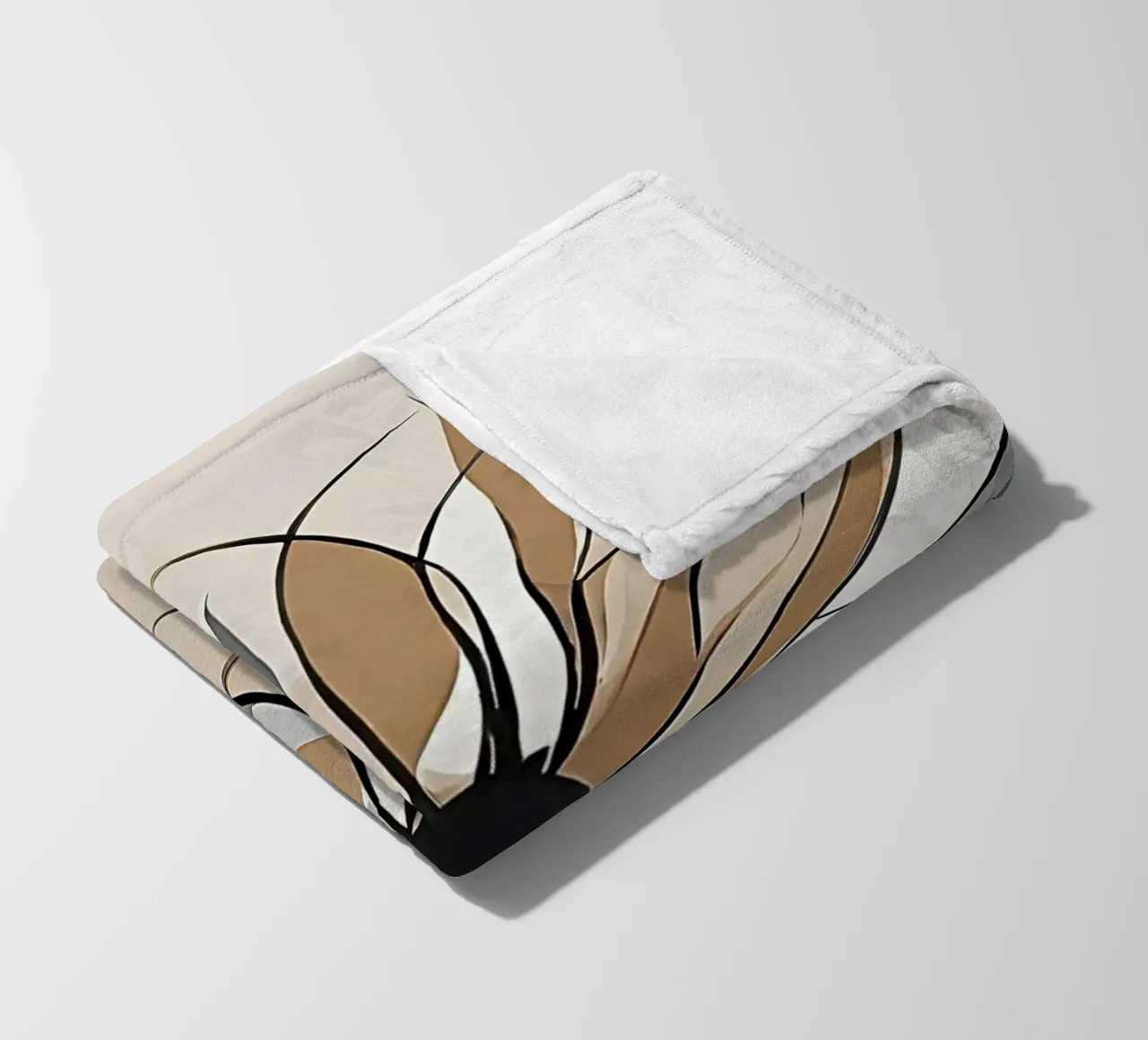 Flower power 2 coperta in pile da Rezh creations
