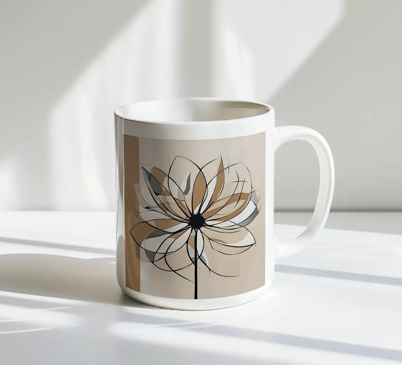 Flower power 2 tazza in ceramica da Rezh creations