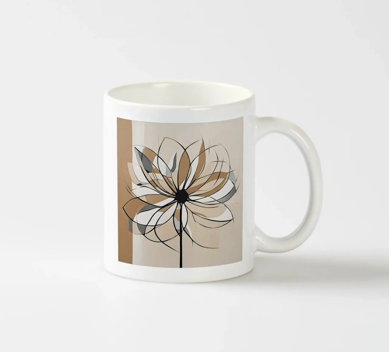 Flower power 2 tazza in ceramica da Rezh creations