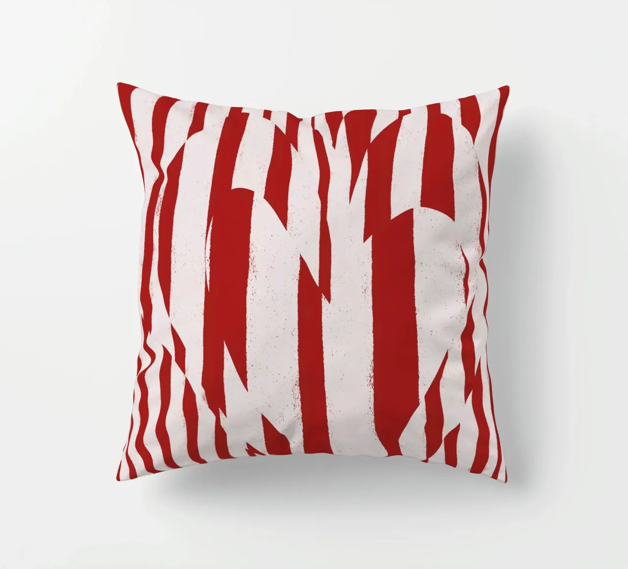 Hearts (Red) cuscino da treechild