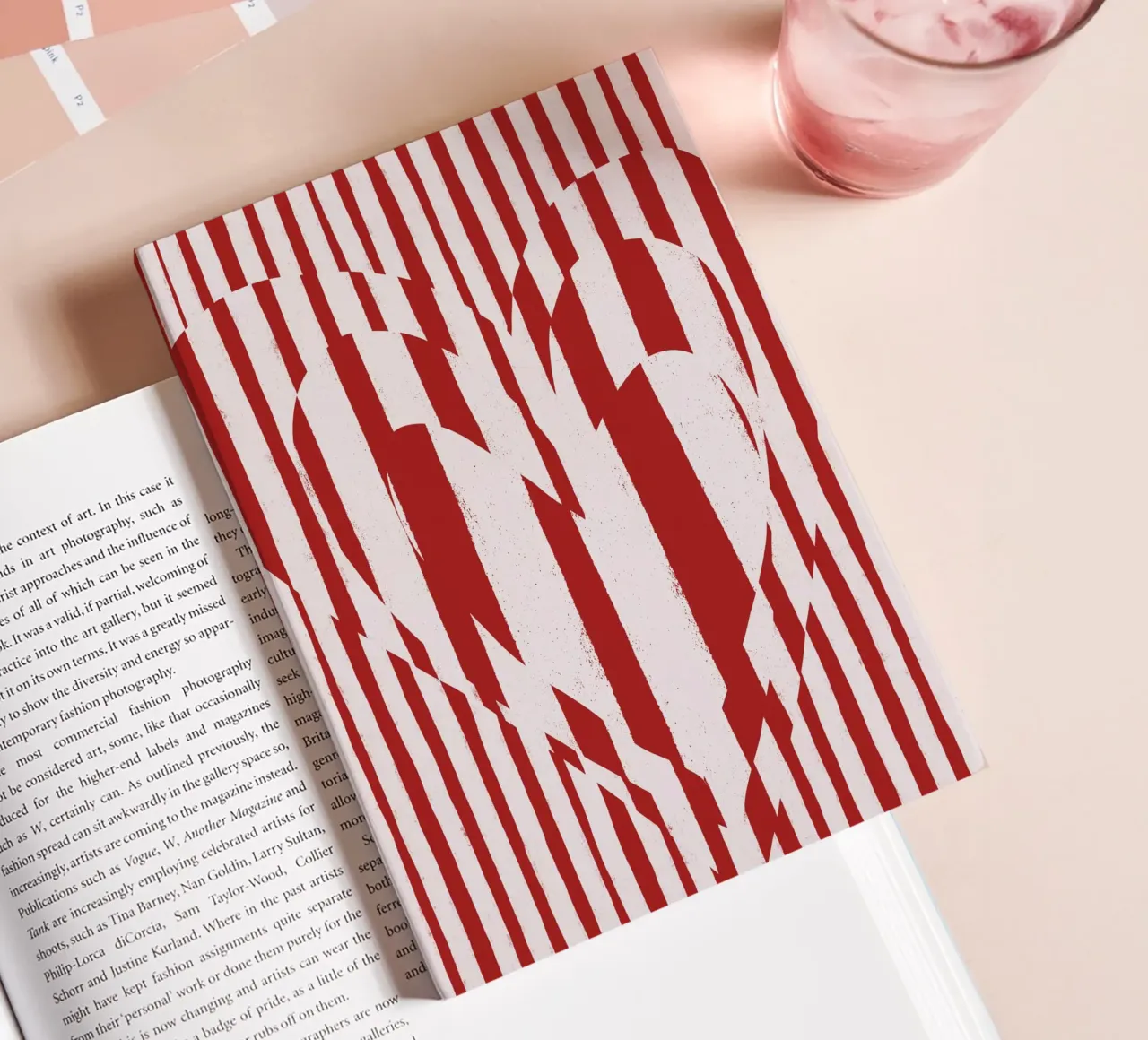 Hearts (Red) notebook by treechild