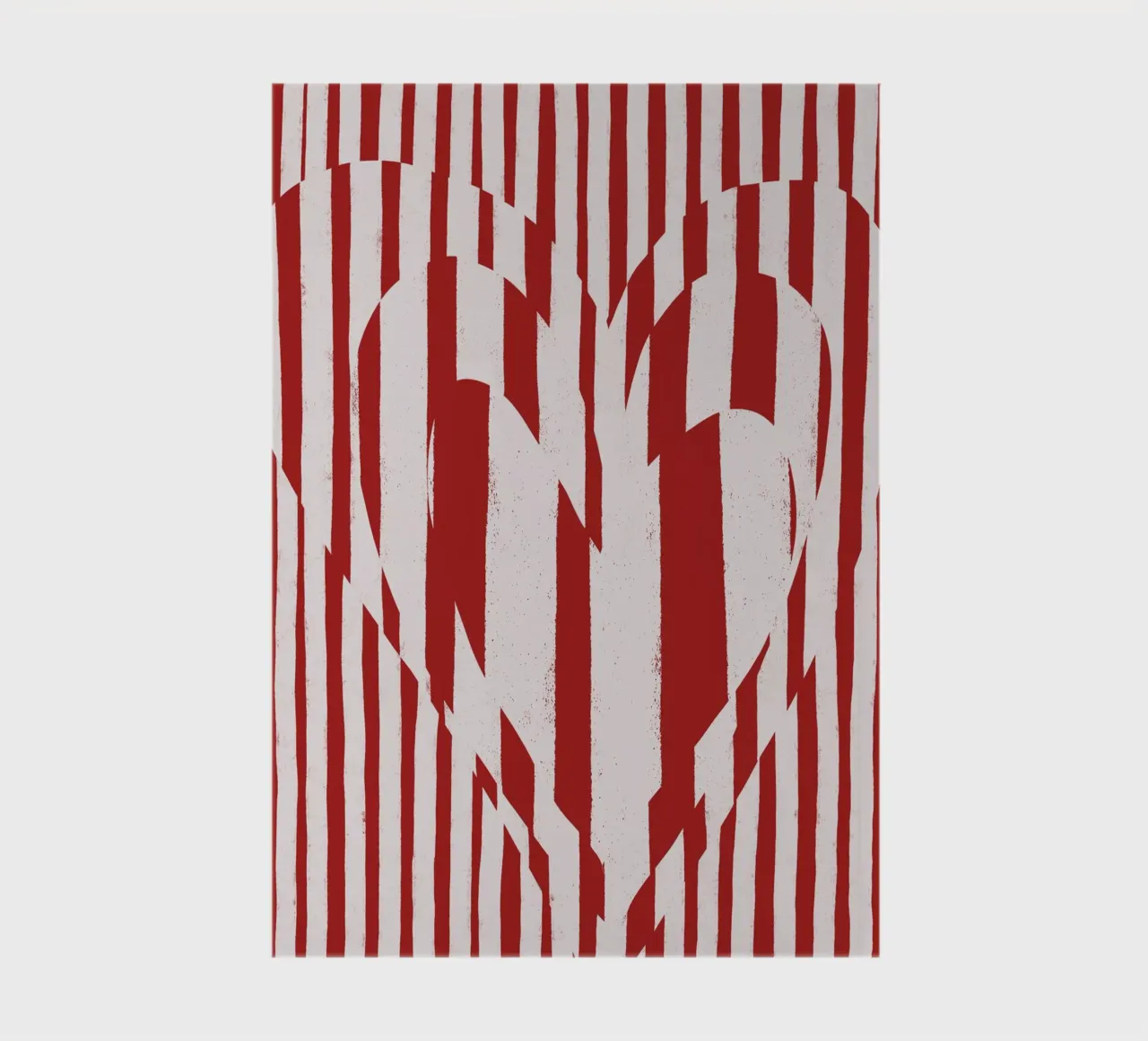 Hearts (Red) notebook by treechild
