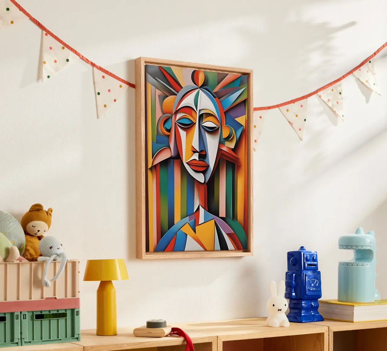 Pic pop tela con Cornice a cassetta da Rezh creations