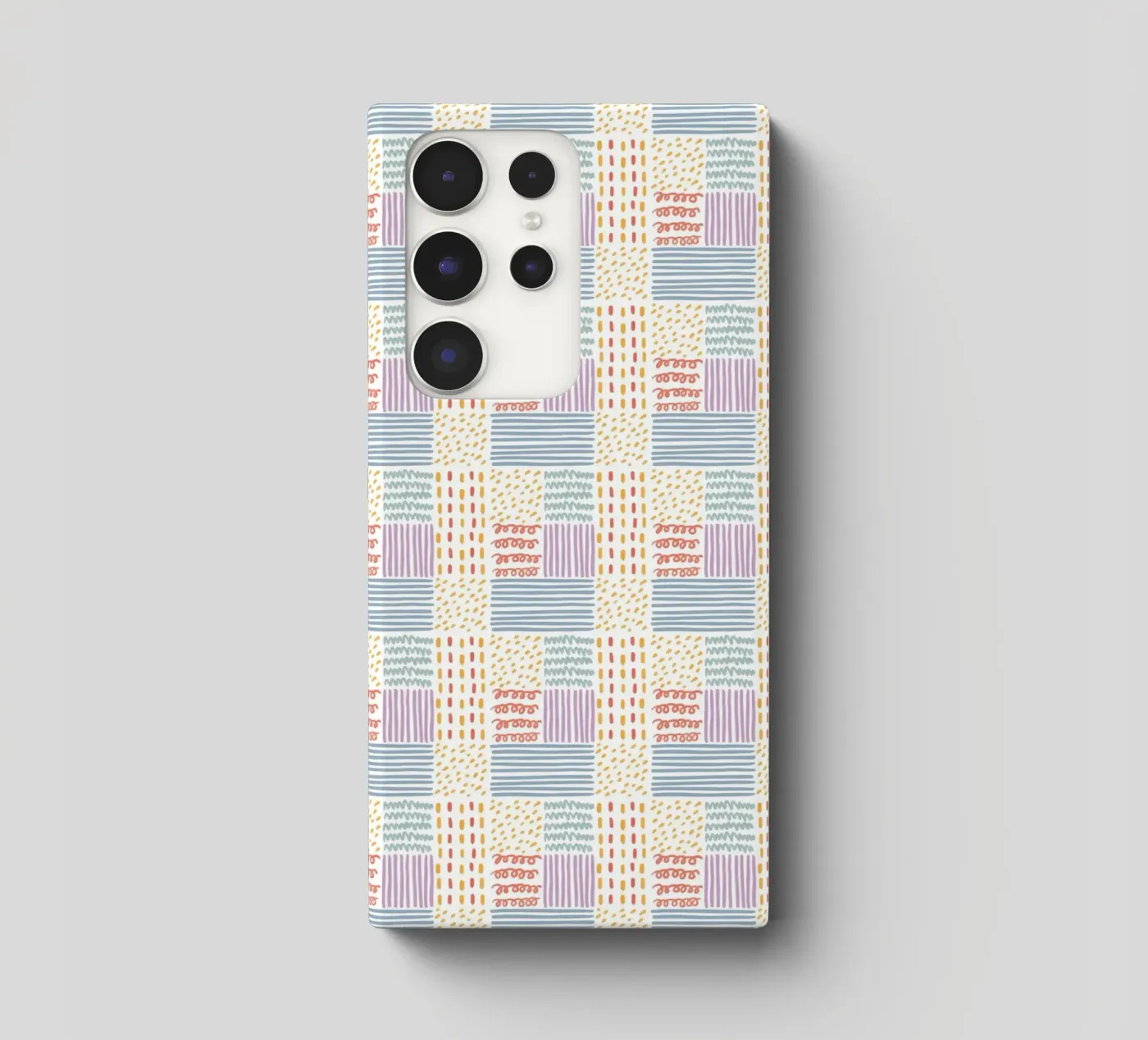 Doodle pattern cover samsung da Happypatterns
