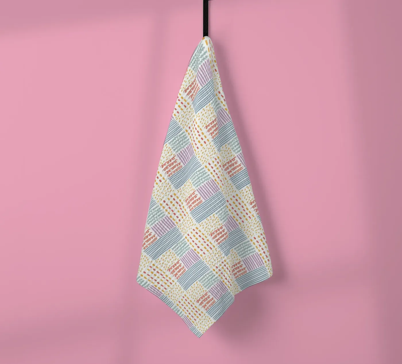 Doodle pattern Geschirrtuch von Happypatterns