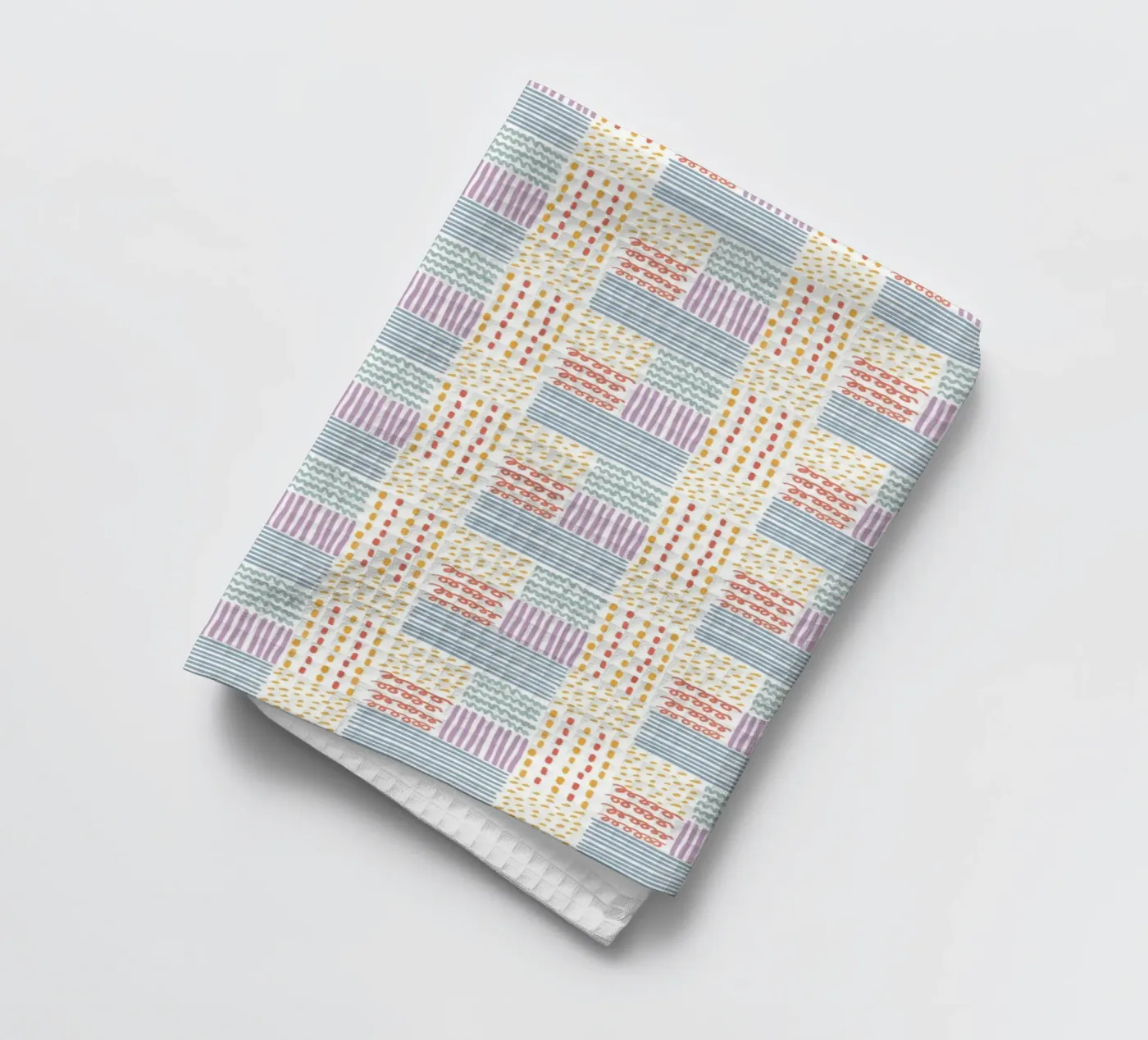 Doodle pattern Geschirrtuch von Happypatterns