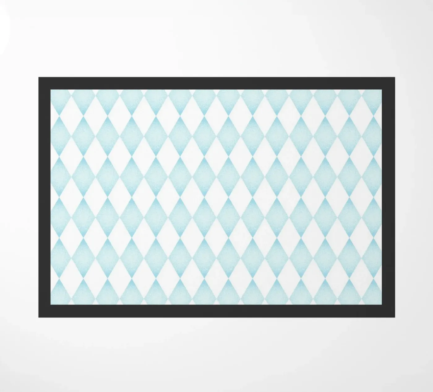 Diamond pattern doormat by Happypatterns