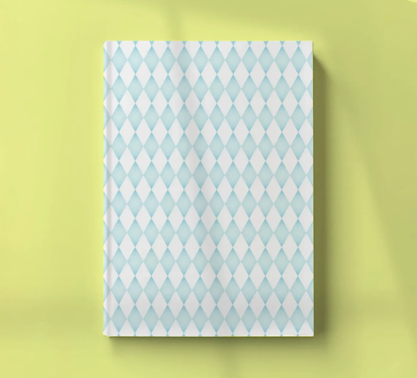 Diamond pattern notebook by Happypatterns