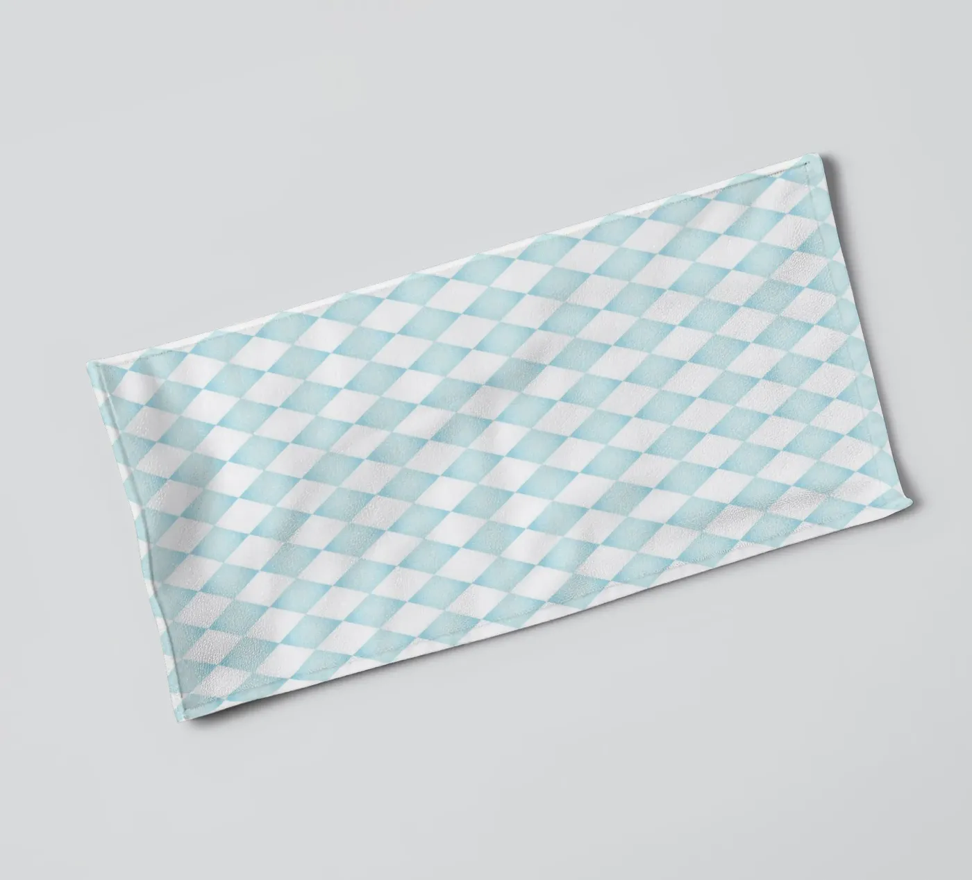 Diamond pattern badhanddoek van Happypatterns