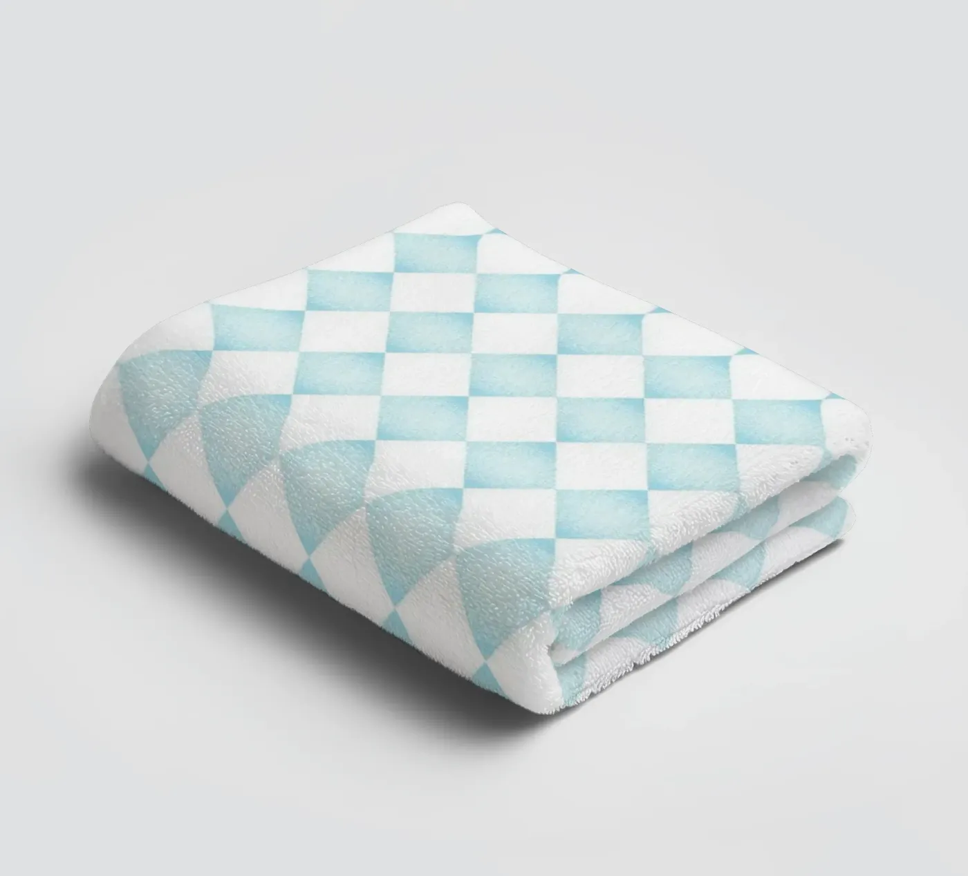 Diamond pattern badhanddoek van Happypatterns