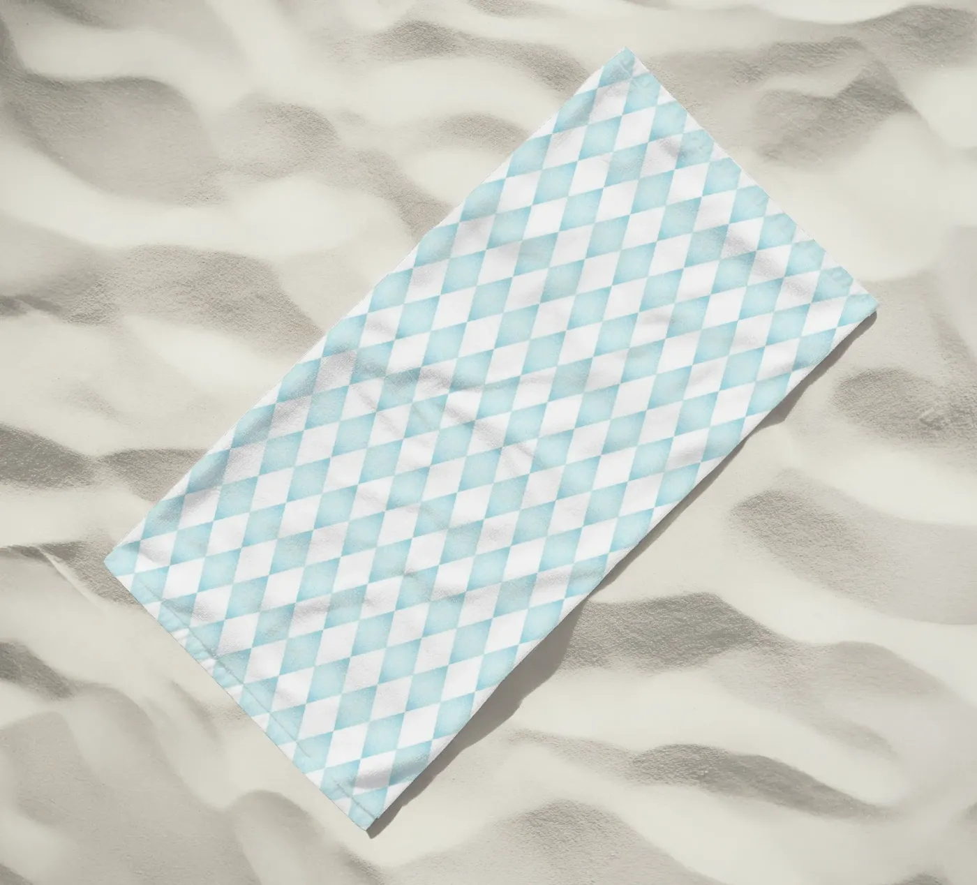 Diamond pattern telo mare da Happypatterns