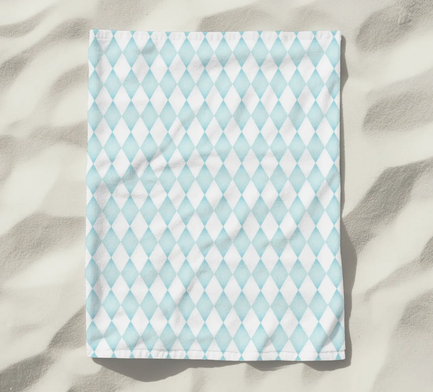 Diamond pattern serviette de plage de Happypatterns