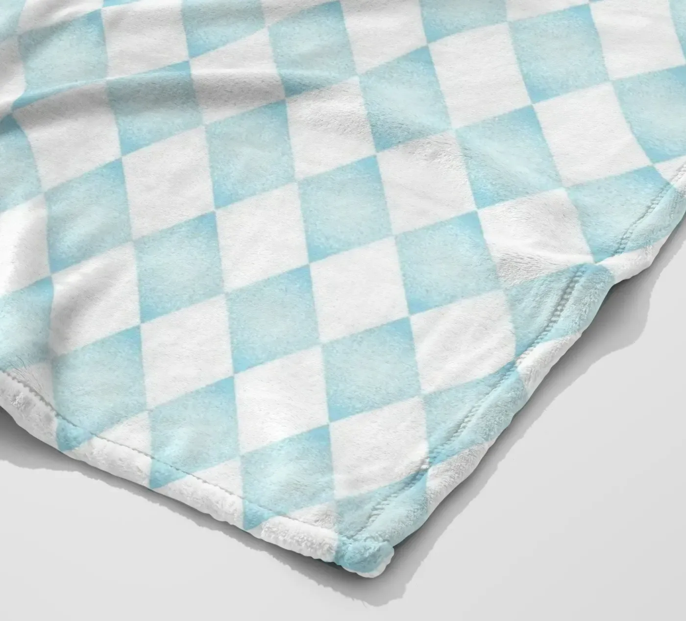 Diamond pattern fleecedeken van Happypatterns