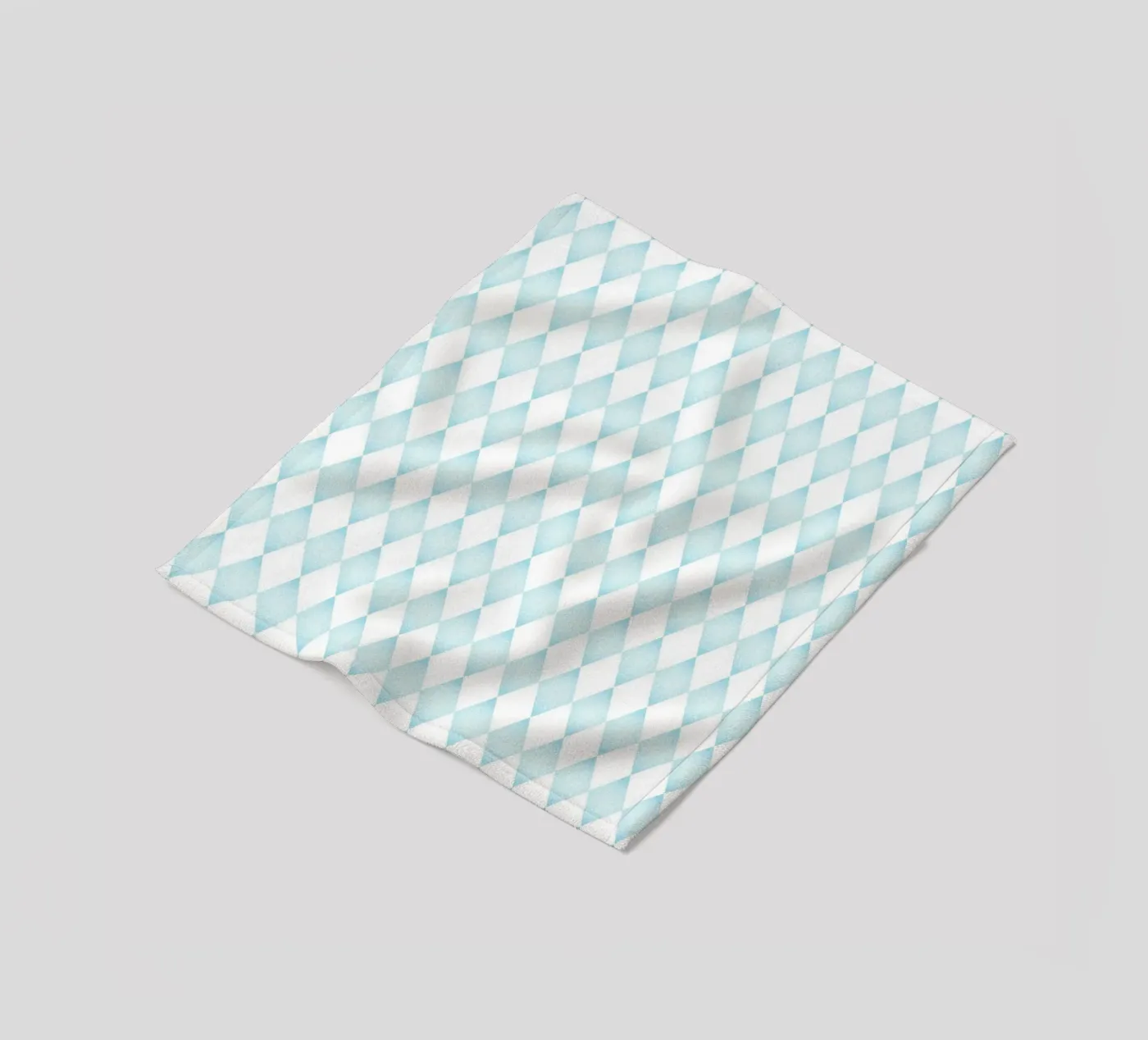 Diamond pattern fleecedeken van Happypatterns