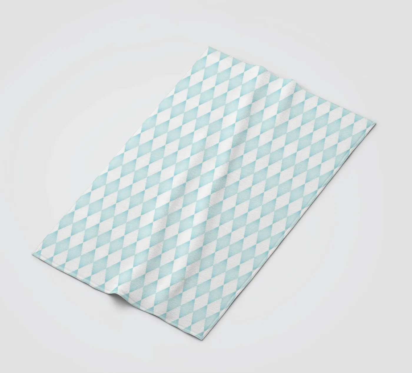Diamond pattern fleecedeken van Happypatterns