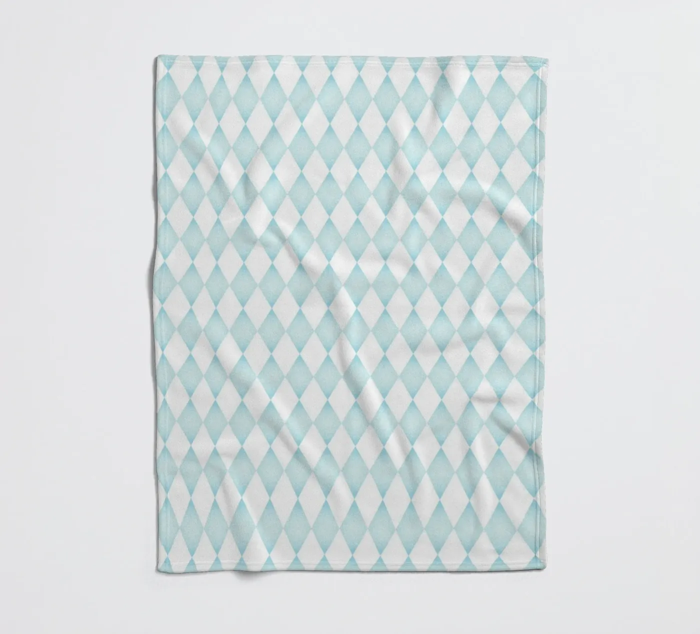 Diamond pattern fleecedeken van Happypatterns