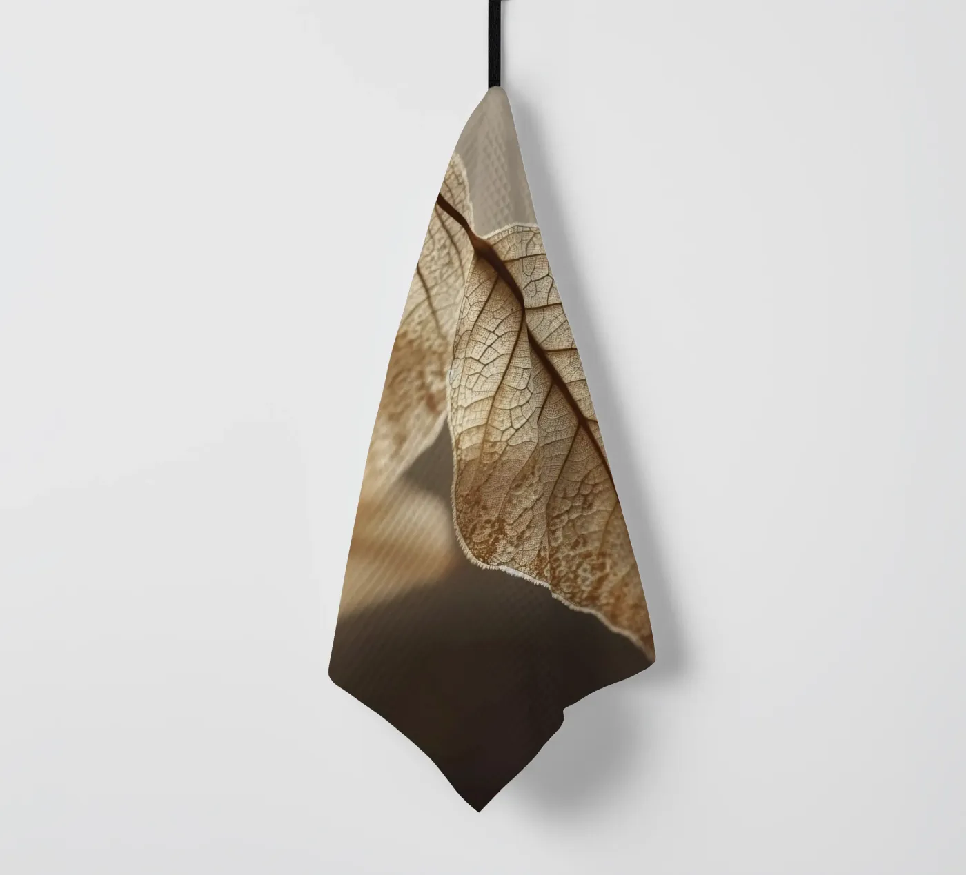 Leaf Macro Geschirrtuch von treechild