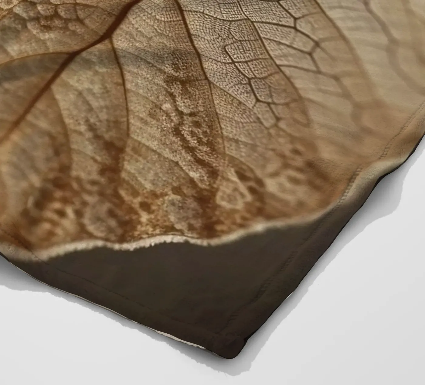 Leaf Macro fleecedeken van treechild