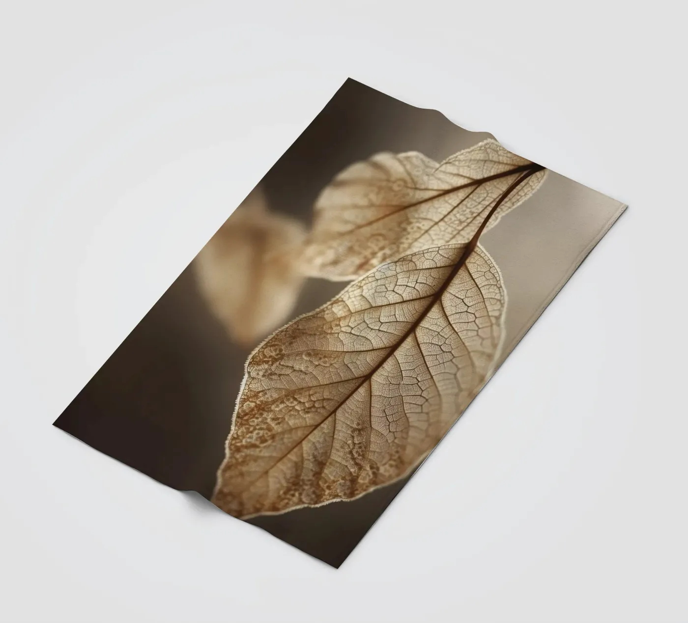 Leaf Macro fleecedeken van treechild