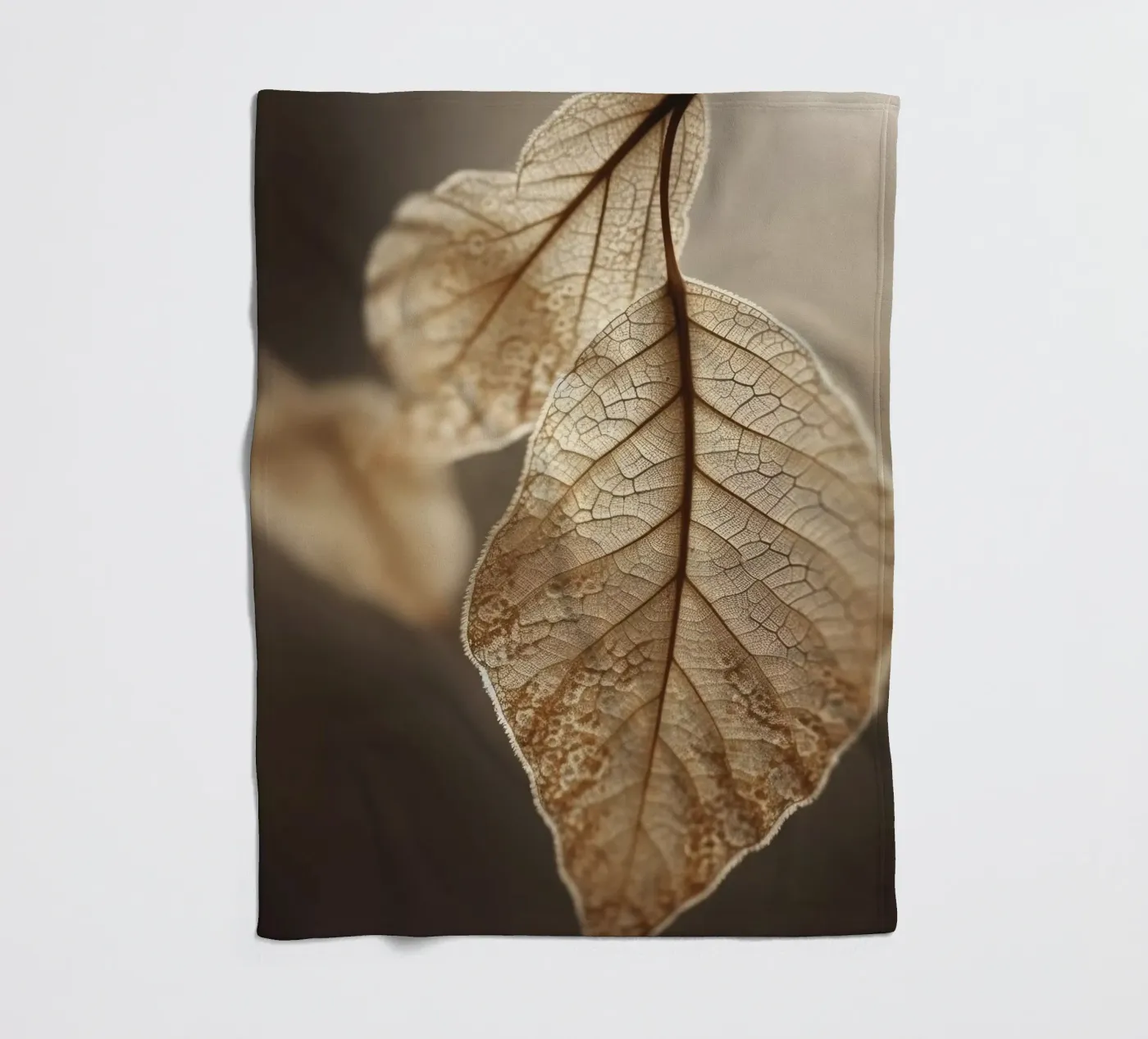 Leaf Macro fleecedeken van treechild